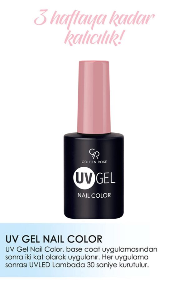 لاک اورجینال برند Golden Rose مدل Uvgel کد 117 8691190490867-117