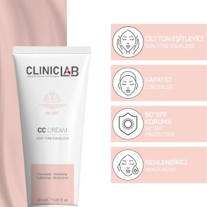 کرم اورجینال برند Cliniclab مدل CC Krem 50 SPF 30ml کد 636080390