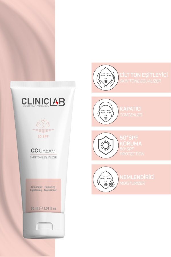 کرم اورجینال برند Cliniclab مدل CC Krem 50 SPF 30ml کد 636080390 - Image 2