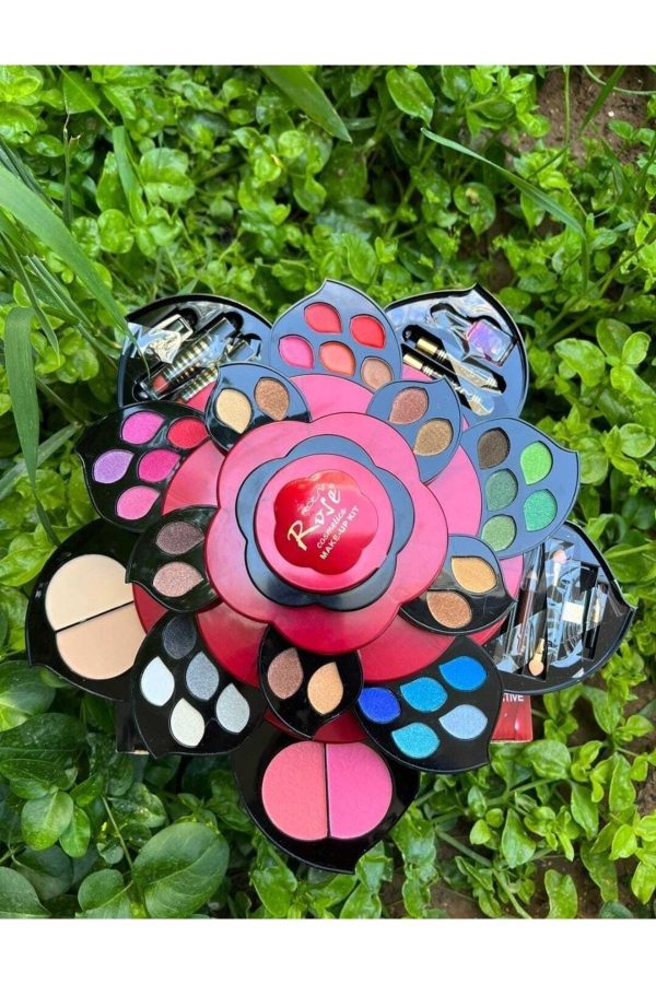 کیت آرایش اورجینال برند Cosha beauty مدل Rose Gül کد 696916649