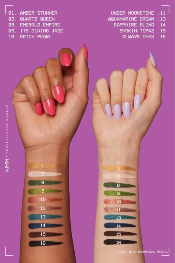 خط چشم اورجینال برند Nyx professional makeup مدل Vivid Rich Asansörlü Göz Kalemi کد 808023684 - Image 7