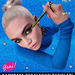 خط چشم اورجینال برند Nyx professional makeup مدل Vivid Rich Asansörlü Göz Kalemi کد 807535207