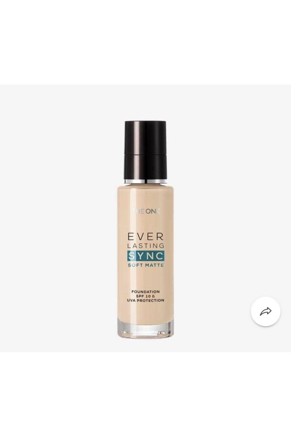 کرم فاندیشن اورجینال برند Oriflame مدل Everlasting Sync Soft Matte Fondöten کد 747167977