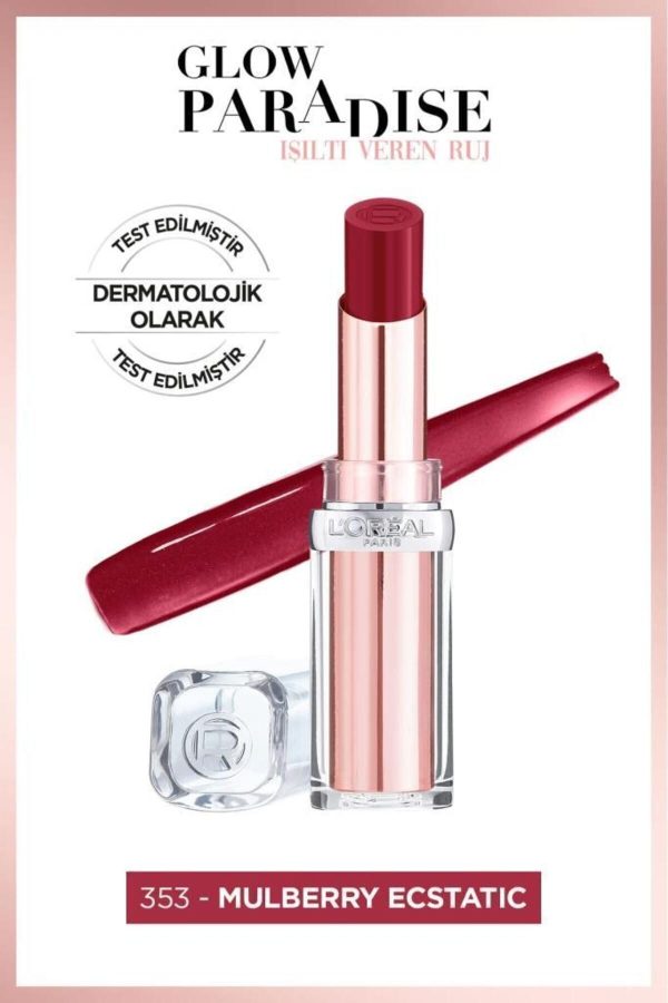 رژ لب اورجینال برند L oreal paris کد 761312680 - Image 2