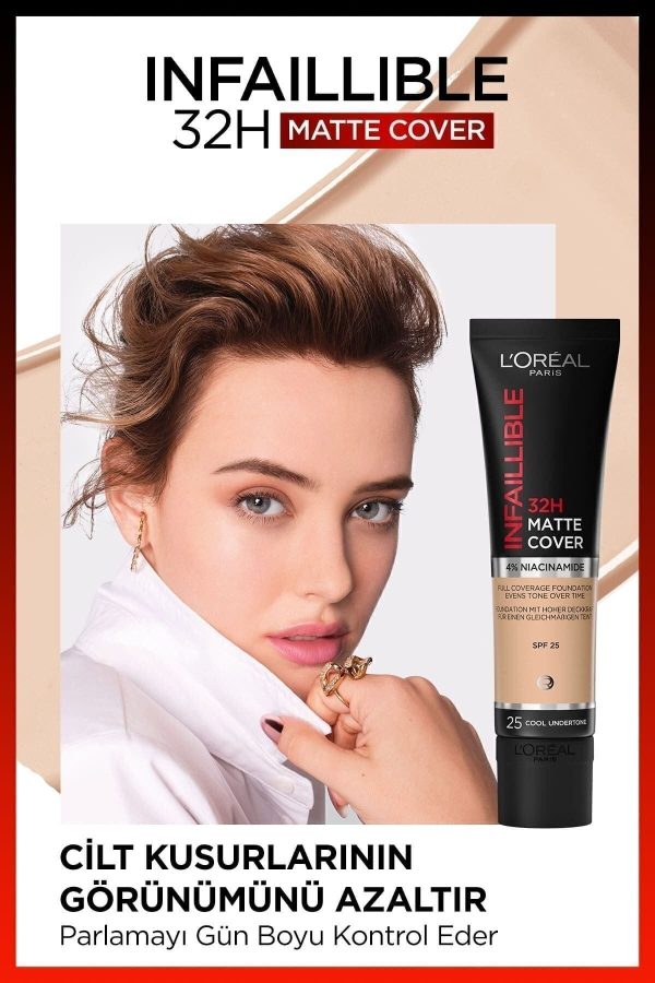 کرم فاندیشن اورجینال برند L oreal paris کد 35112987 - Image 8
