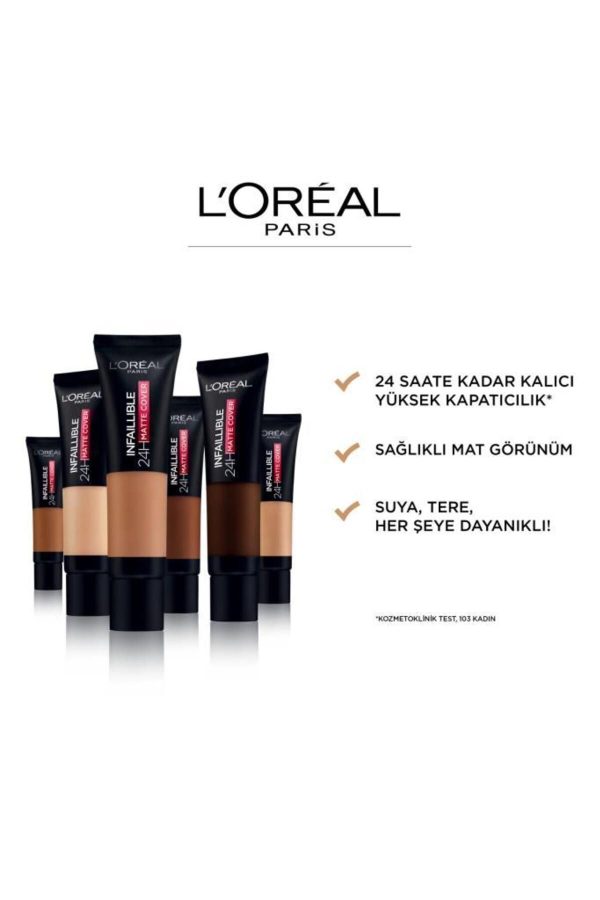 کرم فاندیشن اورجینال برند L oreal paris کد 35120948 - Image 3
