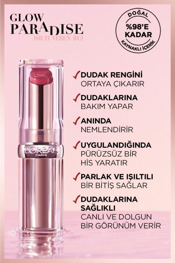 رژ لب اورجینال برند L oreal paris کد 649624040 - Image 6