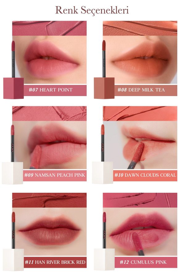 رژ لب اورجینال برند Clio مدل Chiffon Blur Tint کد 826529672 - Image 5