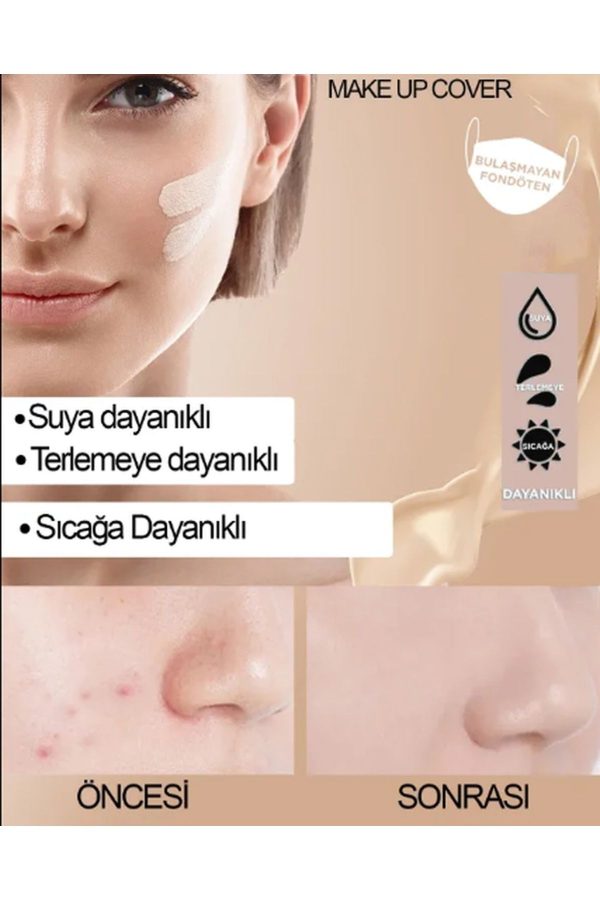 کانسیلر اورجینال برند Shilox مدل Make Up Cover Porselen Kapatıcı کد 805373603 - Image 2