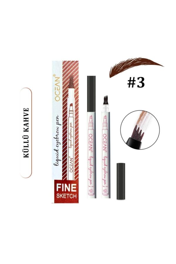 مداد ابرو اورجینال برند Ocean مدل Permanent Liquid Eyebrow Shaping Pencil کد 124538593