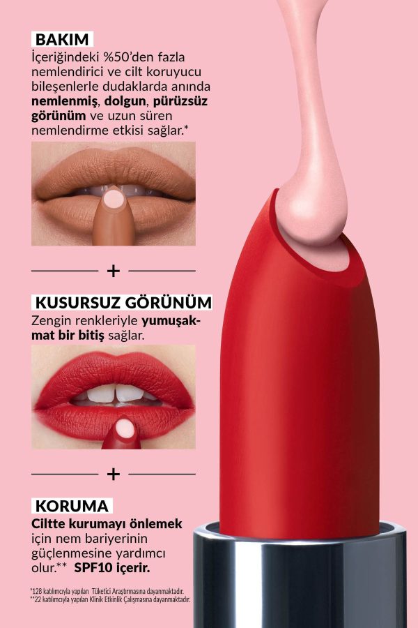 رژ لب اورجینال برند Avon کد 472765300 - Image 3
