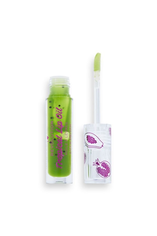 برق لب اورجینال برند I heart revolution مدل Lip oil dudak yağı Kivi کد 763592091
