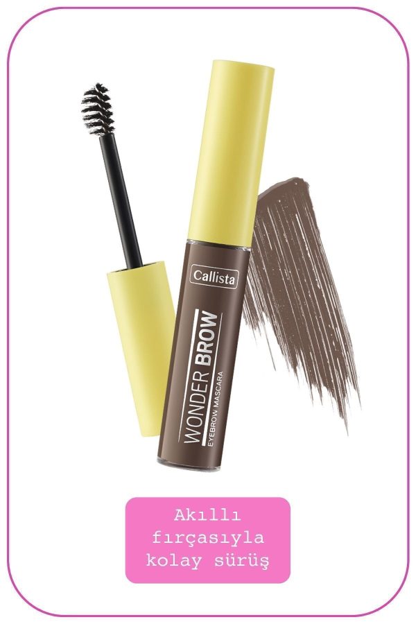 ریمل ابرو اورجینال برند Callista مدل Wonder Brow Kaş Maskarası کد 807265240 - Image 2