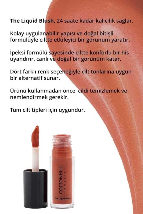 رژ گونه اورجینال برند Cottonhill beauty مدل The Liquid Blush کد 832955246 - Image 2