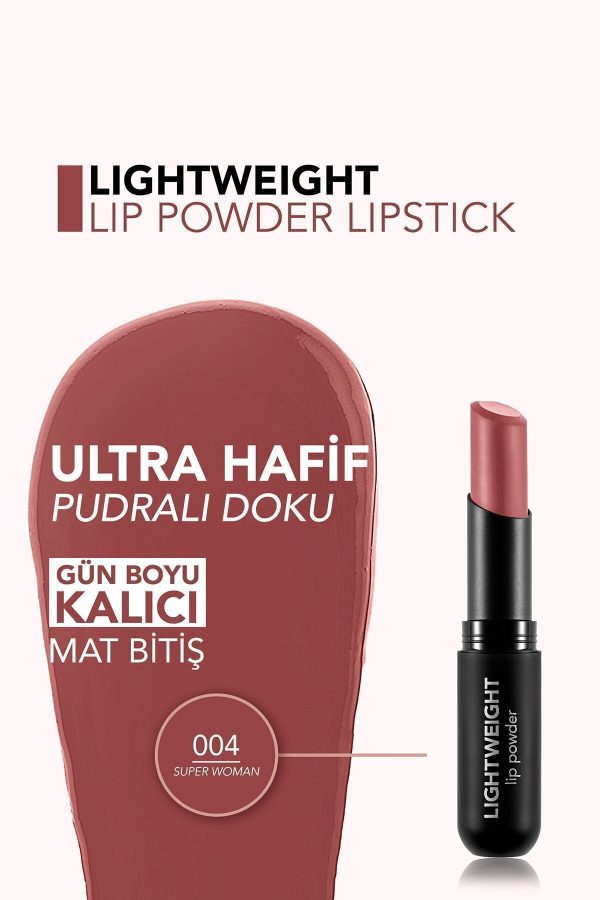 رژ لب اورجینال برند Flormar مدل Ultra Hafif Mat Ruj کد 757962600 - Image 4