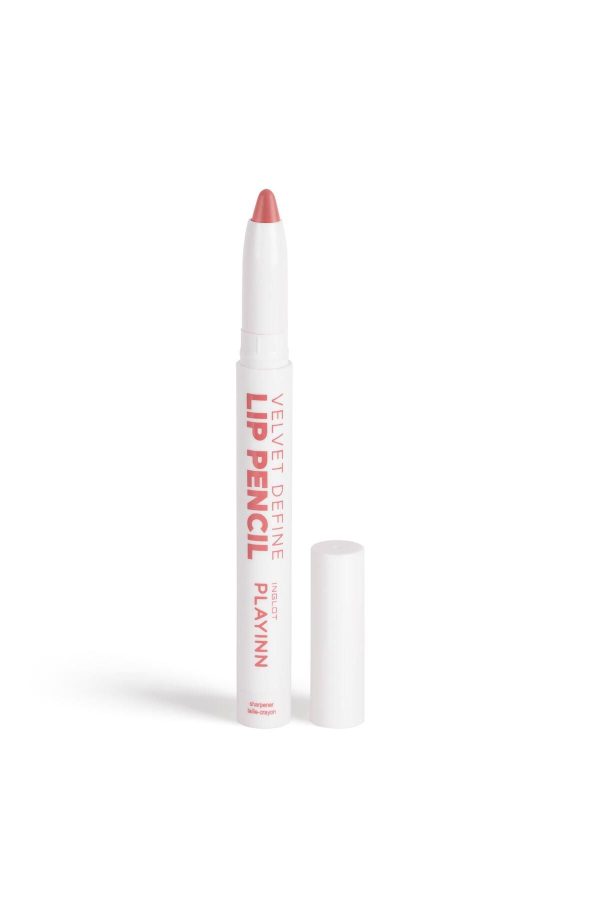 مداد لب اورجینال برند Inglot مدل PLAYINN VELVET DEFINE LIP PENCIL کد 786942298