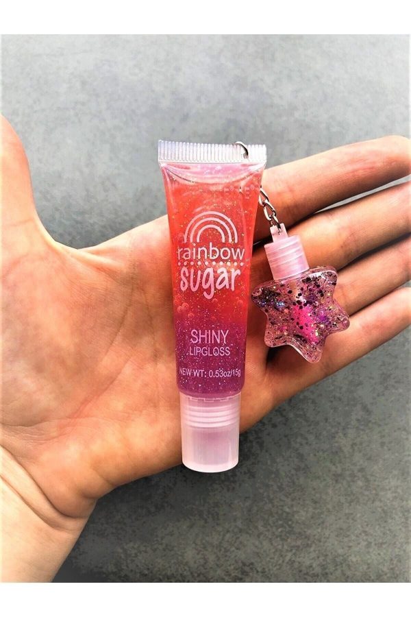 برق لب اورجینال برند Hbtasarim مدل Starry 2-in-1 Testing Lip Gloss کد 639672264