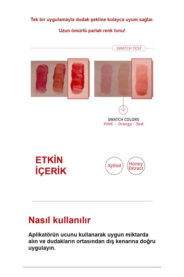 برق لب اورجینال برند Beausta مدل Shine Gloss Lip Tint کد 809095517 - Image 5