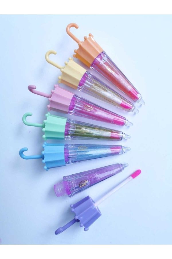 برق لب اورجینال برند Roesia rose cosmetics مدل 6'lı Şemsiye Model کد 740358979 - Image 3
