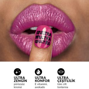 رژ لب اورجینال برند Avon مدل Ultra Kremsi Ruj Frostiest Mauve کد 822111455
