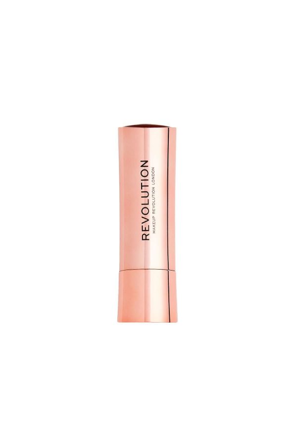 رژ لب اورجینال برند Revolution مدل Satin Kiss Lipstick Icon کد 41267404