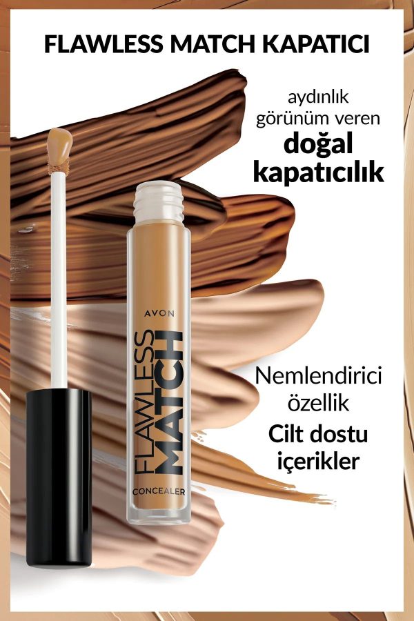 کانسیلر اورجینال برند Avon مدل Flawless Match Likit Kapatıcı کد 832342821 - Image 3