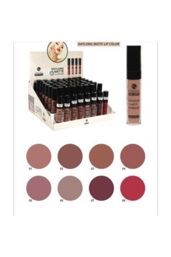 رژ لب اورجینال برند New line milano مدل New Line Milano Matte Lipcolor کد 37327927 - Image 2