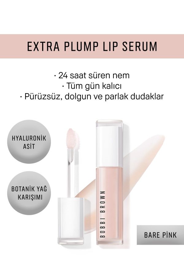 برق لب اورجینال برند Bobbi brown مدل Extra Plump Dolgunlaştırıcı Dudak Serumu کد 322391717