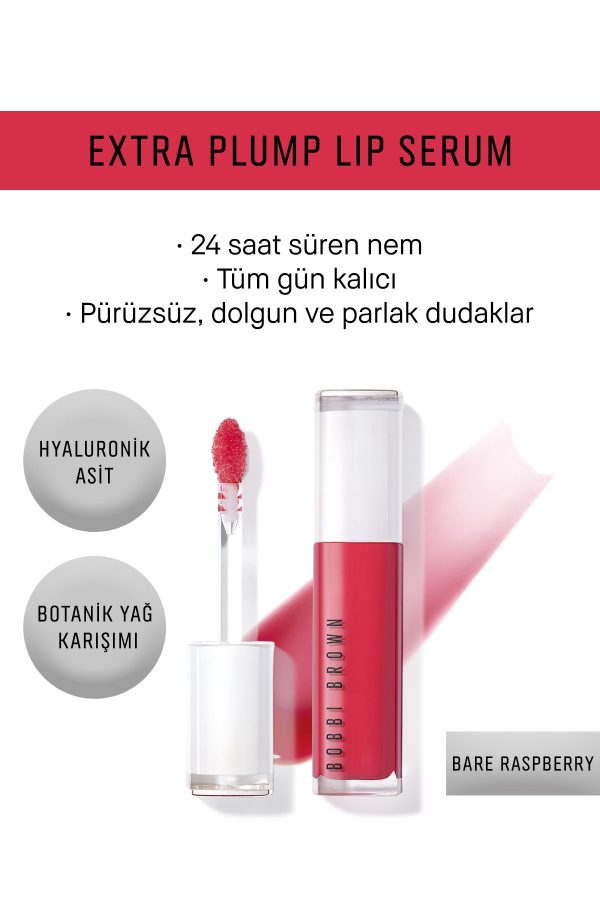 برق لب اورجینال برند Bobbi brown مدل Extra Plump Dolgunlaştırıcı Dudak Serumu کد 826374235