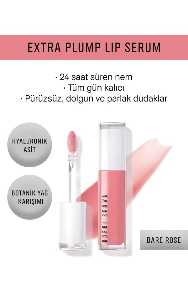برق لب اورجینال برند Bobbi brown مدل Extra Plump Dolgunlaştırıcı Dudak Serumu کد 826352542