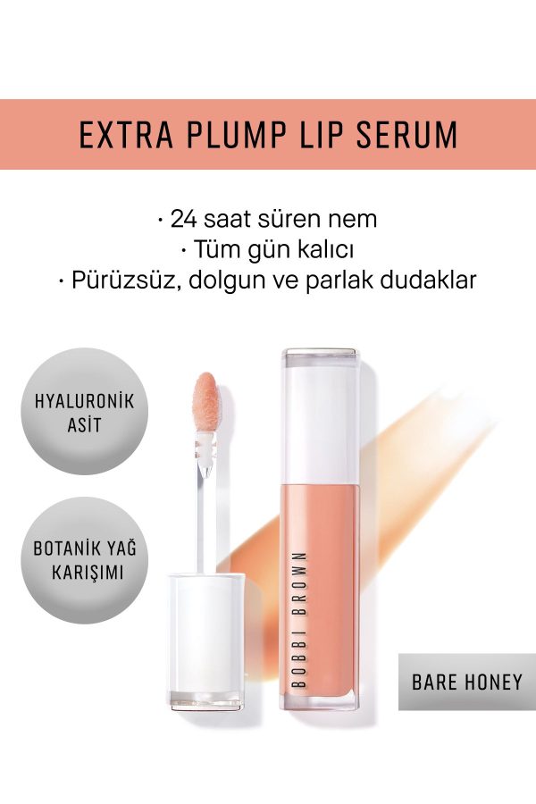 برق لب اورجینال برند Bobbi brown مدل Extra Plump Dolgunlaştırıcı Dudak Serumu کد 826348611