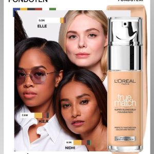 کرم فاندیشن اورجینال برند L oreal paris مدل True Match Bakım Yapan Fondöten کد 32097175
