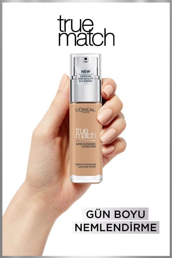 کرم فاندیشن اورجینال برند L oreal paris مدل True Match Bakım Yapan Fondöten کد 1262438 - Image 5