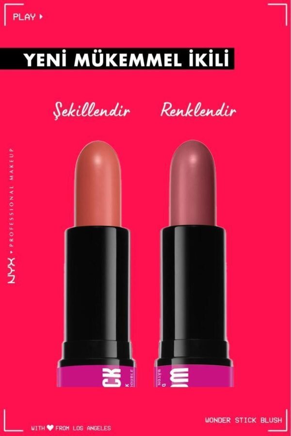 رژ گونه اورجینال برند Nyx professional makeup کد 781926763 - Image 3