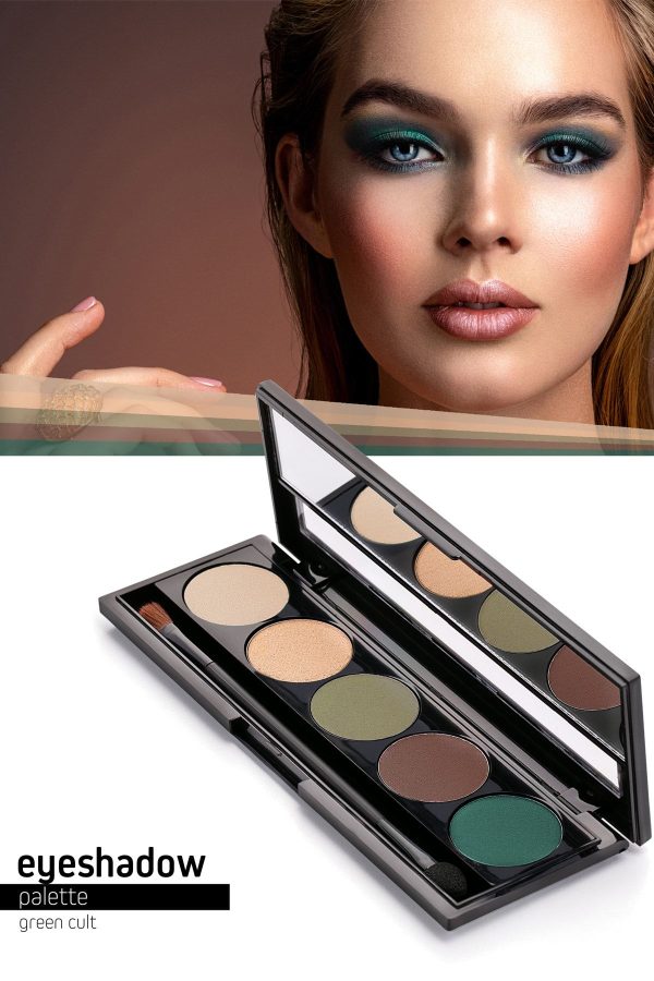 سایه چشم اورجینال برند Pierre cardin مدل Iconic Far Paleti Green Cult کد 110639529