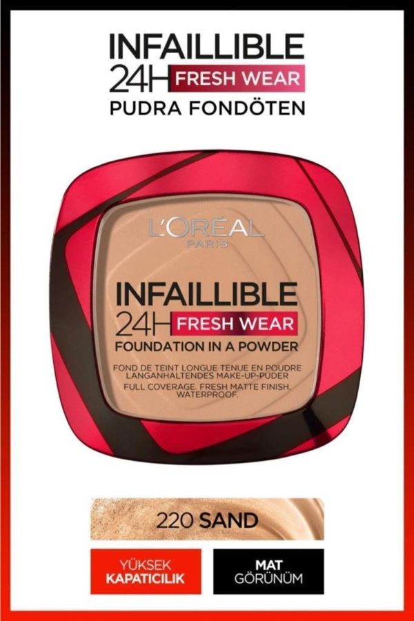 کرم پودر اورجینال برند L oreal paris کد 251829017