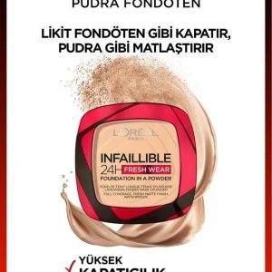 کرم پودر اورجینال برند L oreal paris کد 252022496