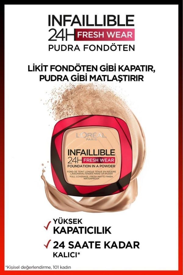 کرم پودر اورجینال برند L oreal paris کد 252022496 - Image 2