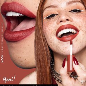 رژ لب اورجینال برند Nyx professional makeup کد 461710839