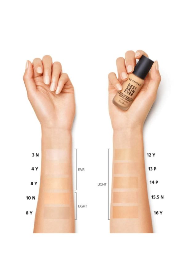 کرم فاندیشن اورجینال برند Sephora مدل Best Skin Ever Liquid Foundation کد 126496615 - Image 4