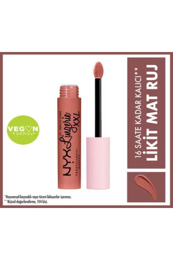 رژ لب اورجینال برند Nyx مدل Lip Lingerie XXL Liquid Lipstick کد 775745607