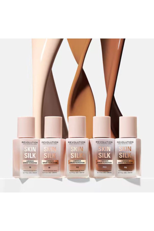 کرم فاندیشن اورجینال برند Revolution مدل Revolution Skin Silk Serum Foundation کد 829616849 - Image 3