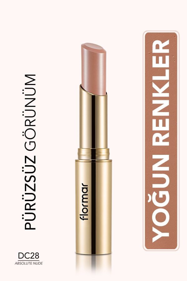 رژ لب اورجینال برند Flormar مدل Deluxe Cashmere Lipstick Stylo Mat کد 1264906