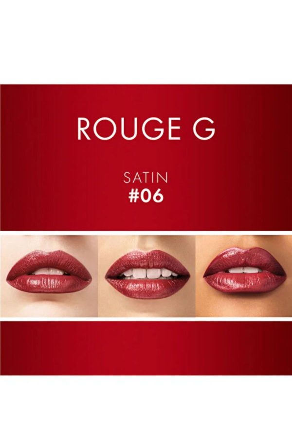 رژ لب اورجینال برند Guerlain مدل Rouge G Luxurious Velvet Metal کد 812604905 - Image 3