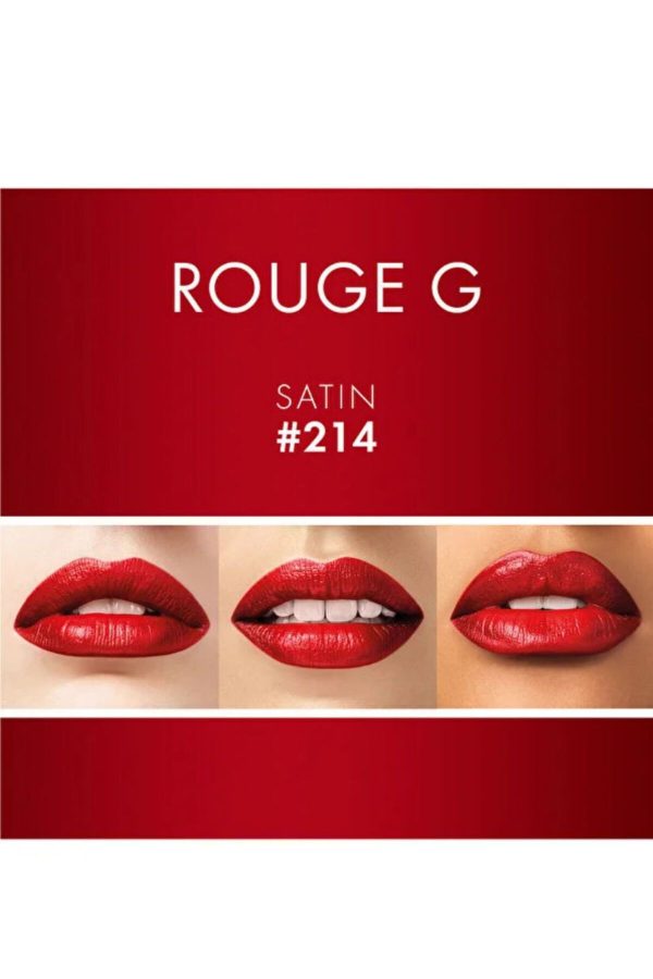 رژ لب اورجینال برند Guerlain مدل Rouge G Luxurious Velvet Metal کد 812604908 - Image 3