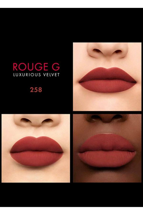 رژ لب اورجینال برند Guerlain مدل Rouge G Luxurious Velvet Metal کد 812605563 - Image 3
