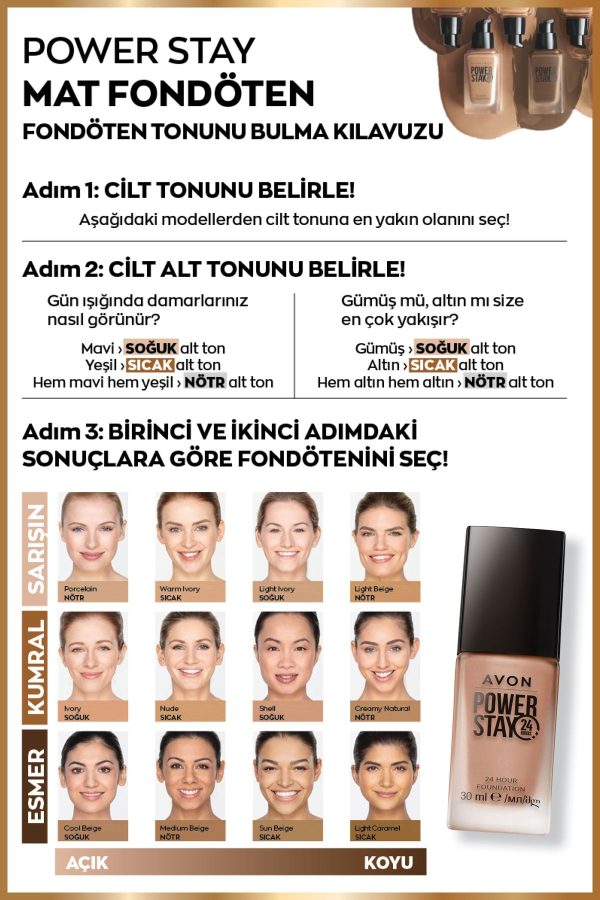کرم فاندیشن اورجینال برند Avon کد 381539887 - Image 3