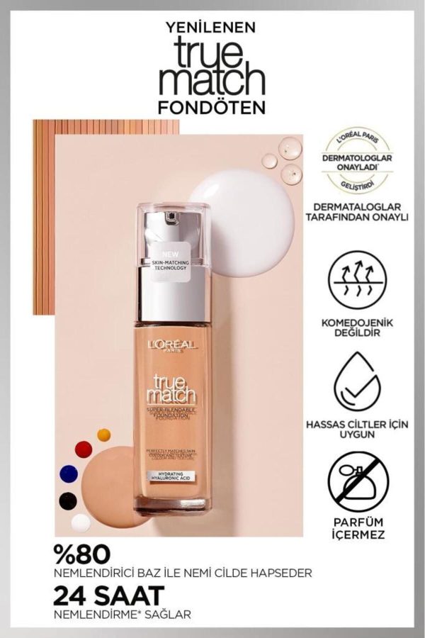 کرم فاندیشن اورجینال برند L oreal paris کد 774574356 - Image 5