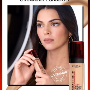 کرم فاندیشن اورجینال برند L oreal paris کد 4021034