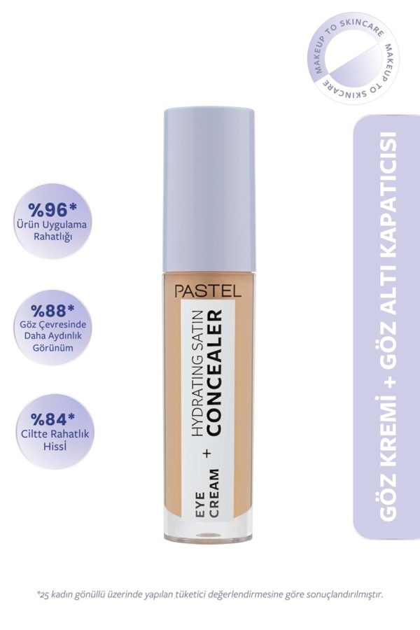 کانسیلر اورجینال برند Pastel مدل Eye Cream Hydrating Satin Concealer کد 789015478